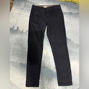 Classic Navy Blue Skinny Pants